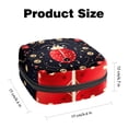 thumbnail image 2 of Ladybird Period Pouch Pad Bag Zipper Canvas Pouch with Zipper for Sanitary Napkins - Made of Velvet, Sponge, and Oxford Cloth - 4.7x6.6x6.6 in, 2 of 6