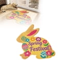 thumbnail image 1 of TIELUTT 2026 Easter Bunny Shaped Welcome Mat Absorbent Non and Durable Easter Mat Velvet Warm Lightweight Blanket Large Bedroom Rugs No Throw Blanket Small Rugs for Classroom Rugs for Kids Rooms, 1 of 7