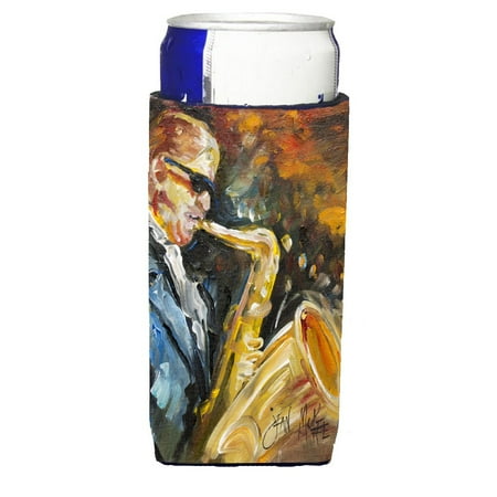

Carolines Treasures JMK1186MUK Jazz Saxophone Ultra Beverage Insulators for slim cans Slim Can multicolor