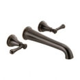 thumbnail image 3 of Delta Cassidy Wall Mounted Tub Filler, Champagne Bronze, 3 of 7