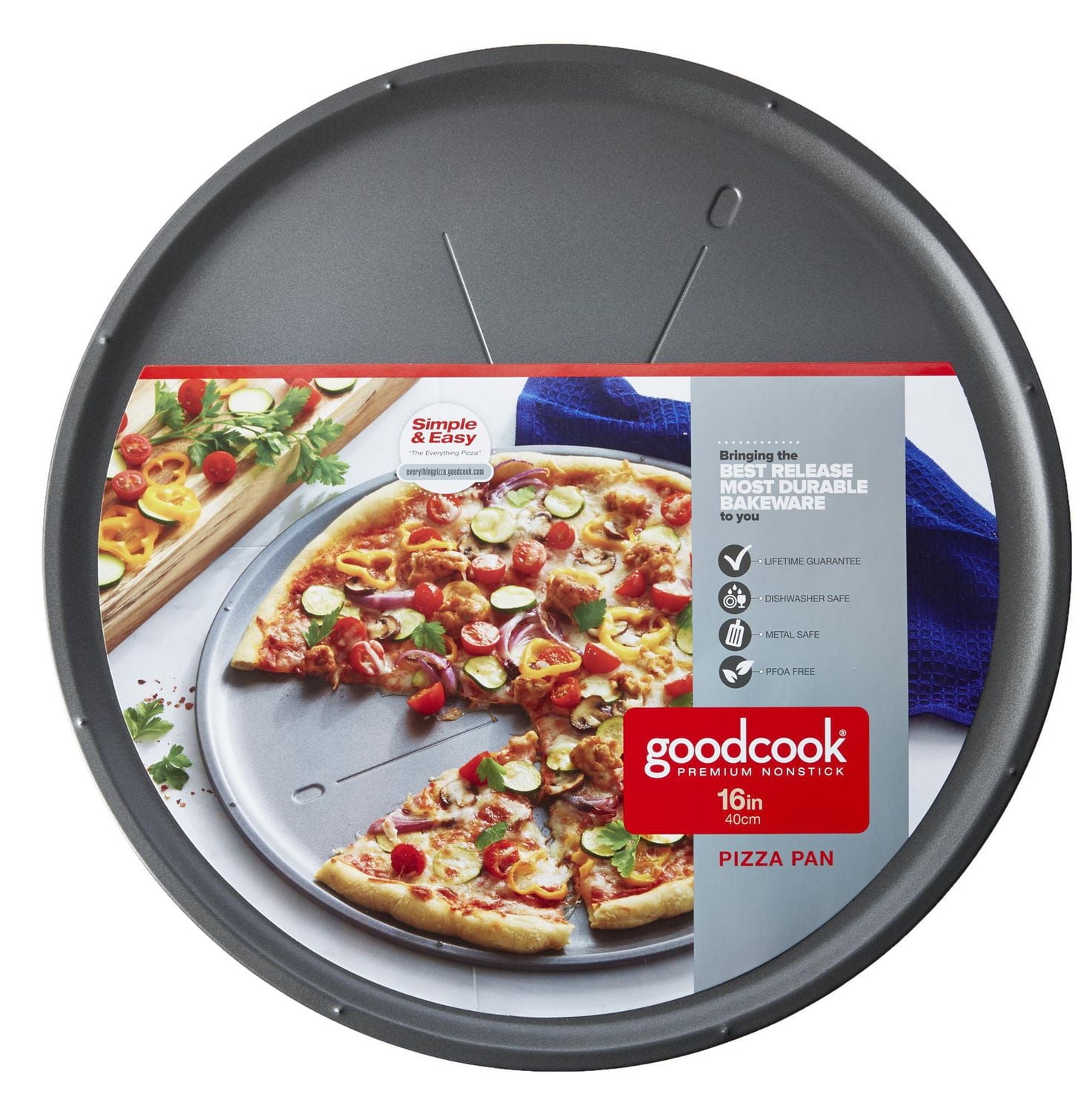 Goodcook Plat a Pizza, 16PO