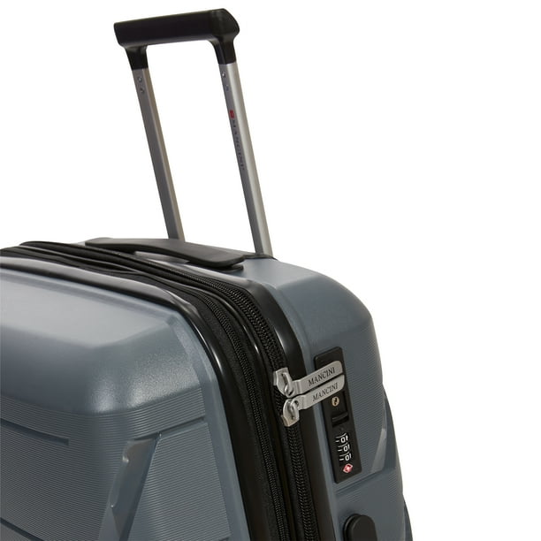 Melbourne Collection Expandable Polypropylene Spinner Luggage Walmart
