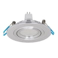 thumbnail image 3 of Estevez Luminario LED LUXE Empotrable Dirigible 3W 3000K Plata Ø100mm con Lámpara Incluida, 3 of 7