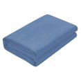 thumbnail image 4 of 3Pcs Flat Sheet Oversized King Plus (120 x 120) 800 Thread Count 100% Egyptian Cotton Luxury Quality Bedding Flat Sheet Medium Blue Solid, 4 of 4