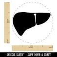 thumbnail image 2 of Liver Organs Anatomy Body Part Self-Inking Rubber Stamp Ink Stamper - Black Ink - Medium 1 Inch, 2 of 7