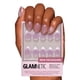 thumbnail image 1 of Pantalones cortos Glamnetic Fairy Dust de Press On Nails, ovalados, beige y rosa, 1 of 6