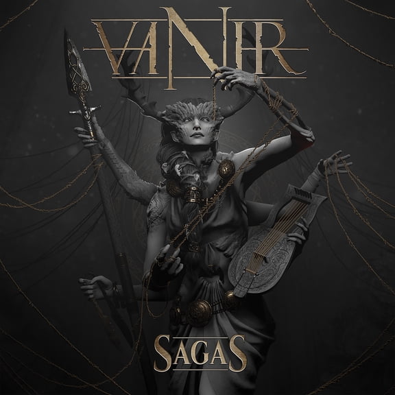 Vanir - Sagas (Gold & Black) - Music & Performance - Vinyl
