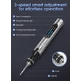 thumbnail image 6 of Newly Upgraded Electric Engraving Pen with 37 Bits,3-Speed Adjust,USB Rechargeable,Rotary Tool for 60+ Surfaces - Mini Electric DIY Engraving Pen Kit Cordless Rotary Tools for Personalization & Gifts, 6 of 13