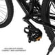 Qiilu 1 Paire Nylon Pédales de Vélo Pinces Sangles pour Fixie Accessoires de Vélos de Montagne, Pédale de Vélo, Pédale de Vélo – image 4 sur 4