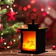 thumbnail image 2 of Langgg Lanterne de Foyer Portable à DEL Sans Flamme, Lampe à Effet de Feu pour Maison et Jardin, S Carré, 2 of 8