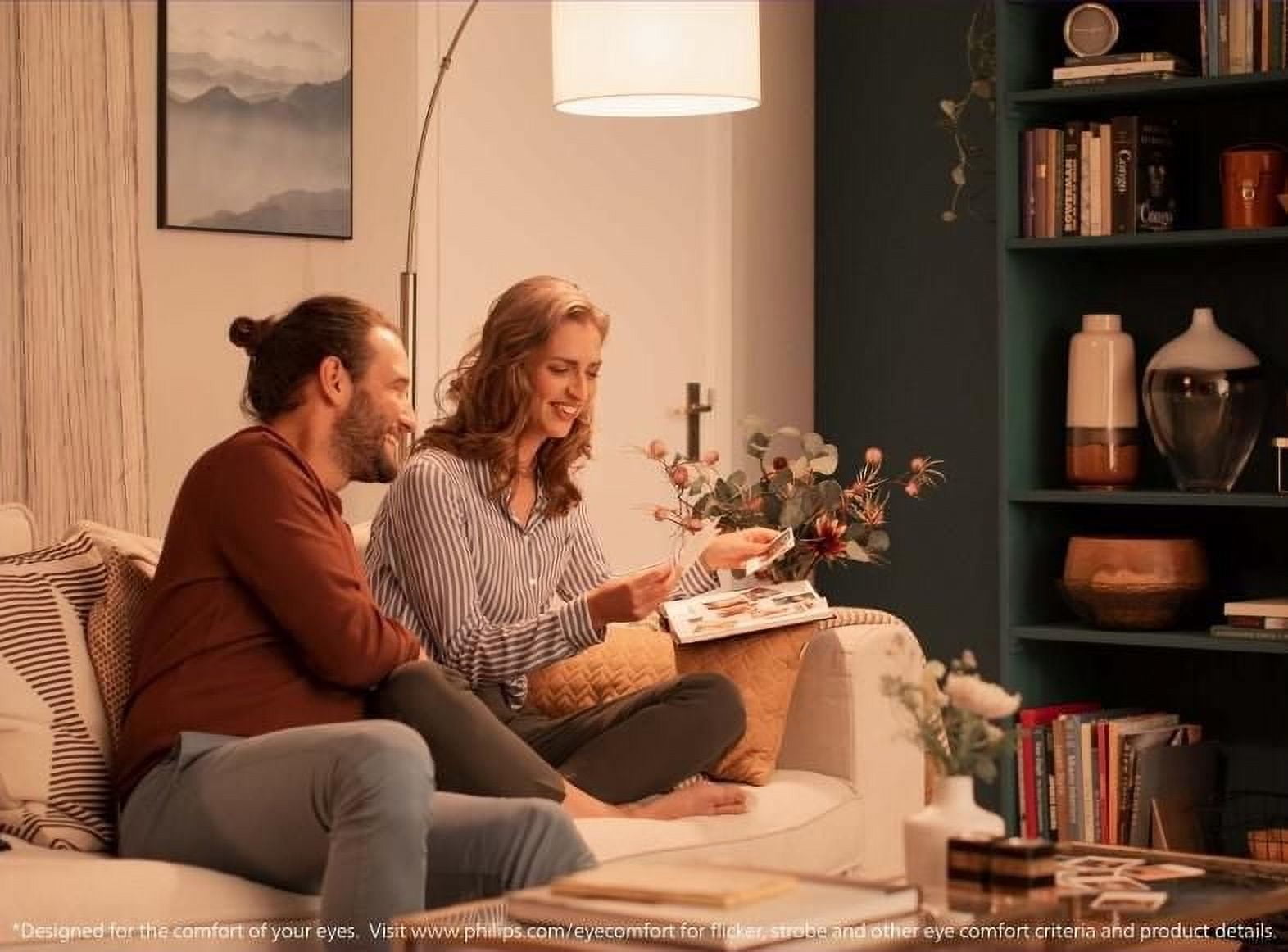 Philips DEL Ultra Definition 60W ampoule A19 blanc doux, givrée PHL DEL 60W A19 SW