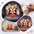thumbnail image 6 of Halloween Christmas Diamond Art Painting Kit for Adults Acrylic Tabletop Ornament with Stand, Sparkling Resin Diamonds DIY Craft for Home Desk Shelf Decor Gift by OVFUIZ, 6 of 8