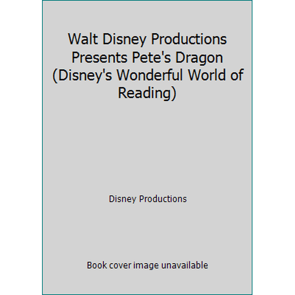 Pre-Owned Walt Disney Productions Presents Pete's Dragon (Disney's Wonderful World of Reading) (Unknown) 0394935918 9780394935911