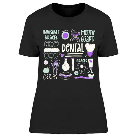 Invisible Braces T-Shirt Women -Image by Shutterstock, Female 3X-Large