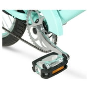 Hyper Bicycles E-Ride 26-Inch Ladies Electric Cruiser Bike with 250W Motor in Turquoise
