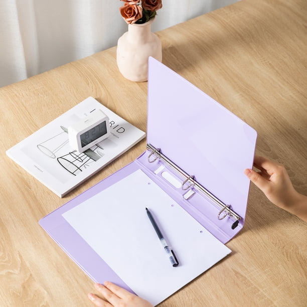 Lavendar Sky Binder | Ring alarms for schools - Walmart Business