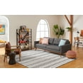 thumbnail image 3 of SAFAVIEH Natura Joyce Striped Area Rug, Black/Ivory, 4' x 6', 3 of 9