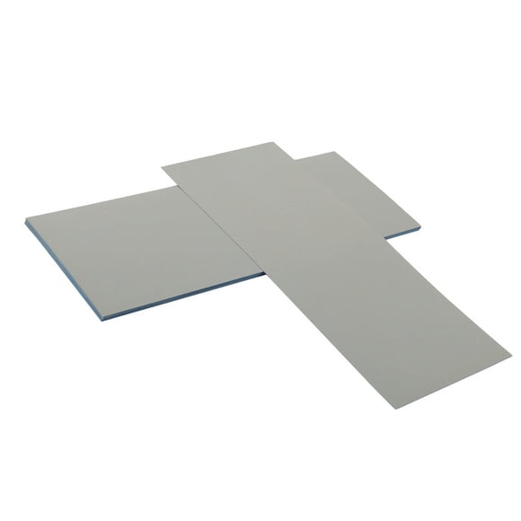 Unique Bargains 25Pcs Sanding Discs, 9.06"x3.54" 4000 Grit Durability& Flexibility Silicon Carbide Paper Base Light Gray