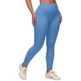 thumbnail image 3 of Leggings for Women Scrunch Butt Lifting High Waisted Solid Color Tight fit Quick Drying Long Yoga Pants Tummy Control Workout Athletic Leggings, 3 of 9