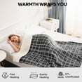 thumbnail image 4 of Maxkare Electric Heated Blanket Throw 4 Hour Auto Off and 6 Heating Levels, Flannel Blanket 50" x 60" Quick Heating and Machine Washable, Home Office Use for Gift, 4 of 9