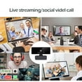 thumbnail image 7 of SAYFUT Computer Camera HD 1080P USB 2.0 Webcam Camera Clip-on For Computer PC Laptop with Microphones for Mac Xbox YouTube Skype OBS, 7 of 7