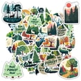 thumbnail image 5 of 35pcs-50pcs Nature Stickers Forest Adhesive Wildlife Decals Trees for Laptops Suitcase Phone, 5 of 9