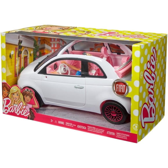 Muñeca Barbie con Vehículo Fiat