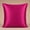 Hot Pink, variant on Alchemic Living Set of 2 Hot Pink Luxurious Soft Silky Satin Pillow Covers 12x12 Inch (30x30 CM) - Solid Decorative Concealed Zipperr Throw Cushion Covers for Sofa, Couch, Living Room, Bedroom