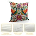 thumbnail image 4 of Nawypu  Decorative Throw Pillow Cover Square Size  Colorful Mexican Traditional Lumbar Pillowcase with Hidden Zipper Decor Cushion Gift for Holiday Sofa Bed, 4 of 5