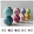 thumbnail image 1 of Fiudx Moldes para Velas de Farolillos Navideños, Diseño Floral En Relieve, Diseño Flexible de Silicona, Fácil Extracción de Velas, Decoración Navideña, Idea de Regalo, Crea Impresionantes Velas de Fa, 1 of 7