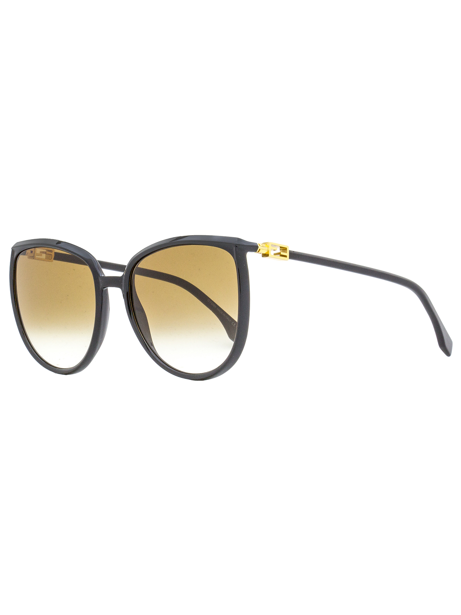 Fendi Oversize Sunglasses FF0432GS 807HA Black 59mm Nigeria 