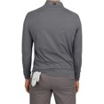 thumbnail image 2 of Three Sixty Six Men's Dry-Fit 1/4 Zip Golf Pullover, 2X-Large Charcoal, 2 of 3