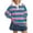 08#Light pink, variant on Women Long Sleeve Striped Polo Shirt Oversized Collar Y2k Pullover T Shirt Casual Loose Streetwear Rugby Sweatshirt,Light pink,XL