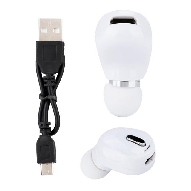 Mini Deportes Auriculares Inalámbricos Bluetooth Auriculares Universales Auriculares Auriculares (Blanco) Sweethay EL006714-00
