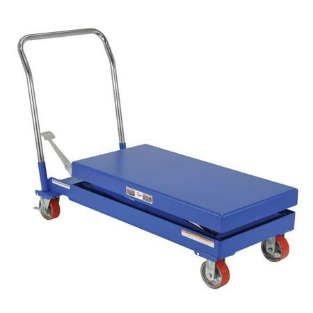 Vestil Manufacturing CART-2500-2040-FP 20 x 40 in. 2500 lbs Foot Pump Hydraulic Elevating Cart