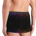 thumbnail image 3 of Uemuo Colorful Sparkling Pattern Men's Boxer Briefs,Trunk Anti-Chafing,Comfortable, Durable, and Stylish Underwear-Medium, 3 of 9