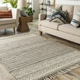 thumbnail image 3 of Hauteloom Veruela Wool Hallway, Kitchen Runner Rug - Traditional, Transitional - Cream, Tan, Medium Brown - 2'6" x 8', 3 of 11