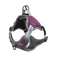 thumbnail image 2 of Flmtop Chat Col Maille Confortable Réfléchissant Forte Boucle Type Chat Collier Maille Harnais pour Chien Violet, 2 of 9