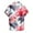 Multicolor-pink and blue hawaiian shirt men, variant on Txeol Men's Hawaiian Shirts Short Sleeve Casual Button Down Tropical Shirt Summer Floral Vacation Beach Shirts Flash Deals,Multicolor,XXXXXL