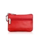 thumbnail image 1 of Mini monedero de cuero ZHAOCHENG rojo para mujeres hombres niños, 1 of 5