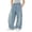 Girls Jeans #2, variant on Girls Baggy Jeans Kids Denim Pants Straight Wide Leg Streetwear Girl Treandy Pants Elastic Waist 5-14 Years