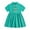 Green, variant on Toddler Baby Girls Traditional 𝗧ang Suit Dress Toddler Mid Length Retro Buckle Qipao Short Sleeve New Year Cheongsam