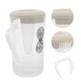 thumbnail image 2 of 1 Pc 2.4 L Plastic Tea Kettle Water Bottle Beverage Kettle with Filter Net, 2 of 8