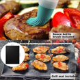 thumbnail image 5 of 1 cesta para parrilla portátil para barbacoa, cesta para parrilla de pescado de acero inoxidable con asa extraíble, perfecta para asar verduras, pescados, camarones - Bonus a Grill, 5 of 5