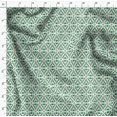 thumbnail image 4 of Soimoi Velvet Fabric Ogee Damask Print Sewing Fabric Yard 58 Inch Wide, 4 of 5