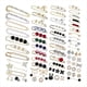 thumbnail image 1 of Broche de Perlas de 70 Piezas, Broche de Seguridad para Apretar la Cintura del Pantalón, Broches de Perlas de Imitación Dobles para Mujeres y Niñas, Botones para Cubrir, 1 of 5