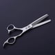 thumbnail image 3 of Tijeras de peluquería profesionales de 6 pulgadas, acero inoxidable 440C, ideales para salones de belleza y peluquerías., 3 of 5