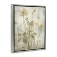 thumbnail image 4 of Stupell Industries Soft Botanicals Pattern Plants & Flowers Painting Gray Floater Framed Canvas Art Print Wall Art, 25 x 31, 4 of 10