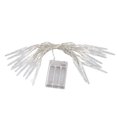 thumbnail image 4 of Guirnalda de luces LED con forma de cono de hielo, 20LED, impermeable, carámbano, guirnalda de luces para vacaciones, Navidad, decoración interior de dormitorio, 9,8 pies, 4 of 14