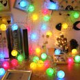 thumbnail image 4 of Billuyoard 20 LED Bola de algodón Decoración de vacaciones para el hogar Lámpara de cadena colgante para fiesta Boda Luz ambiental Type3 NO3, 4 of 6